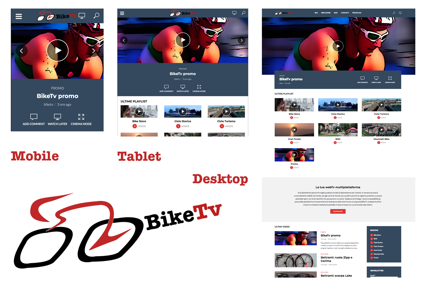 Offerta Visualizzazione Bike Tv